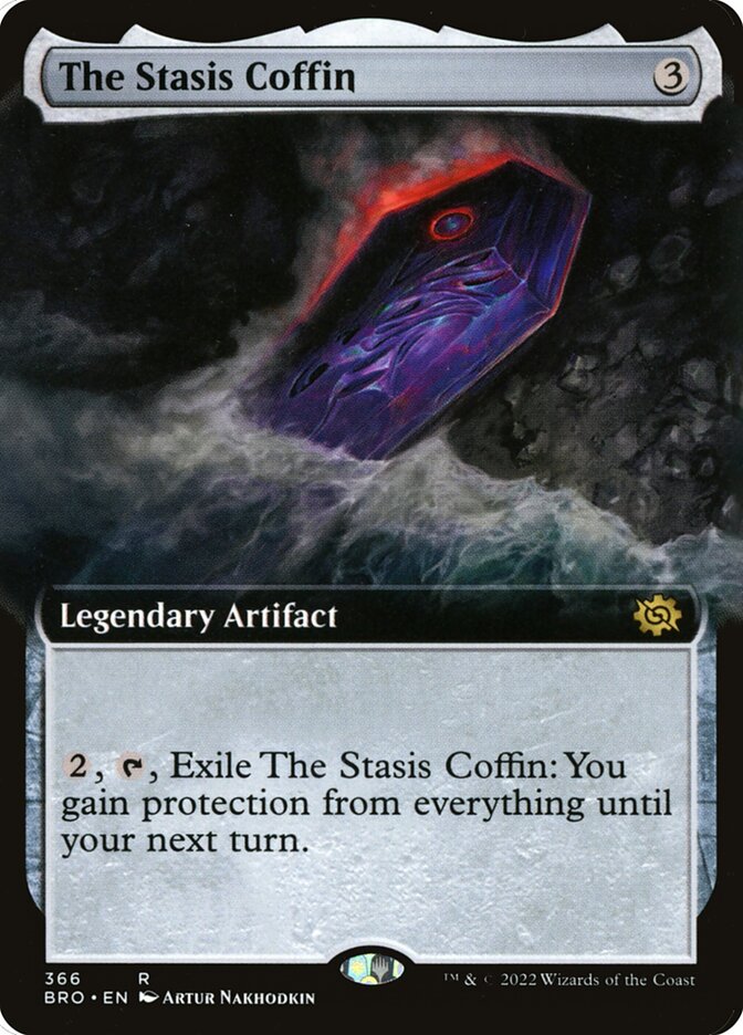 The Stasis Coffin - Extended Art - Foil