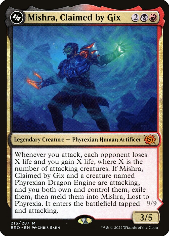 Mishra, Claimed by Gix - Foil