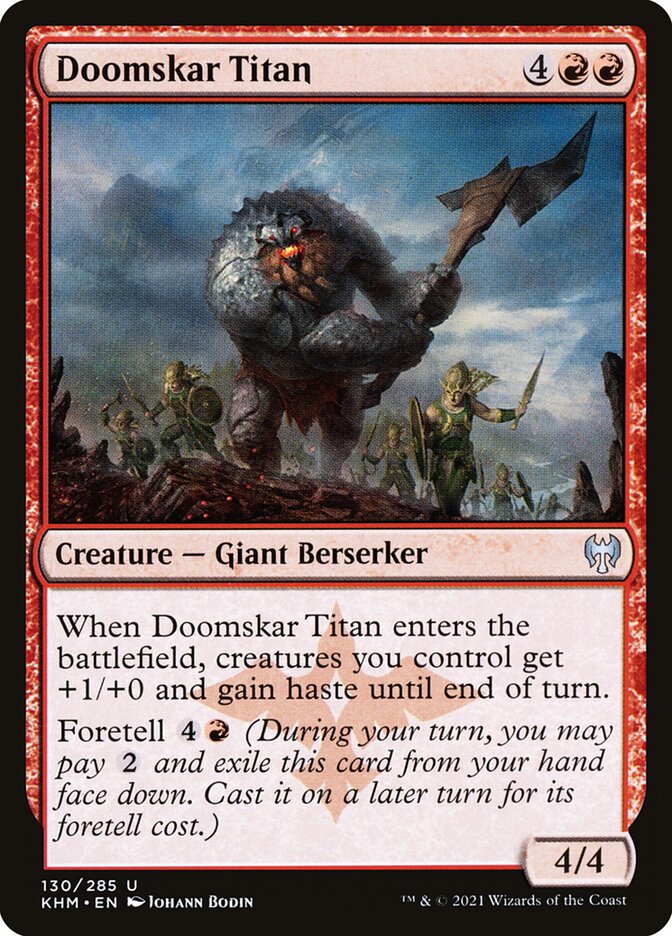 Doomskar Titan - Foil