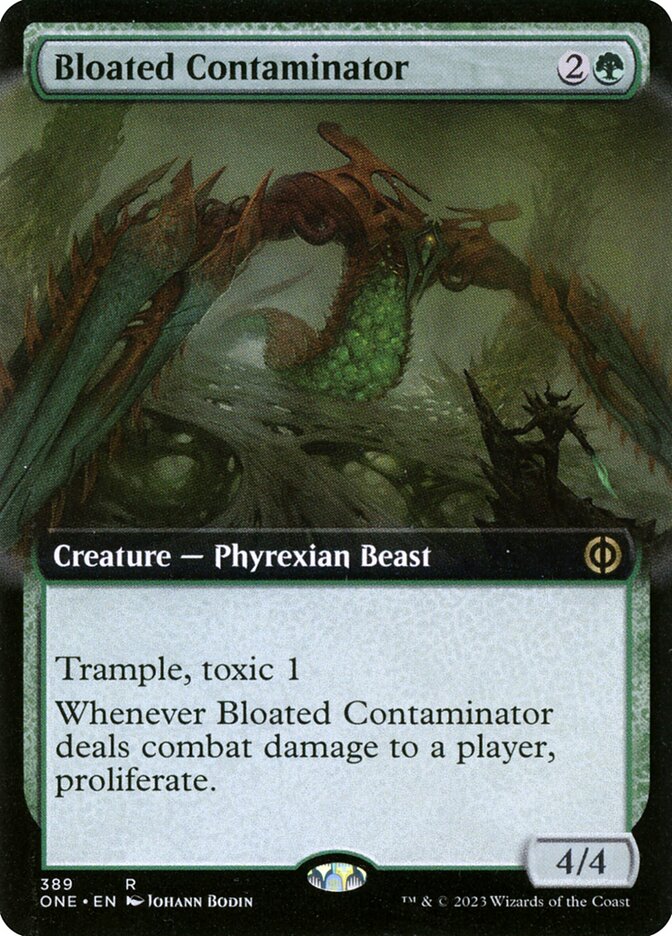 Bloated Contaminator - Extended Art - Foil