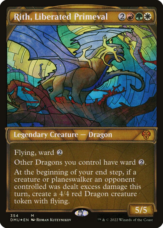 Rith, Liberated Primeval - Textured - Foil