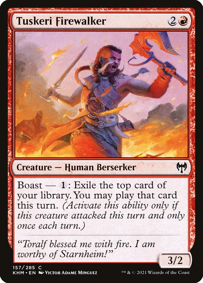 Tuskeri Firewalker - Foil
