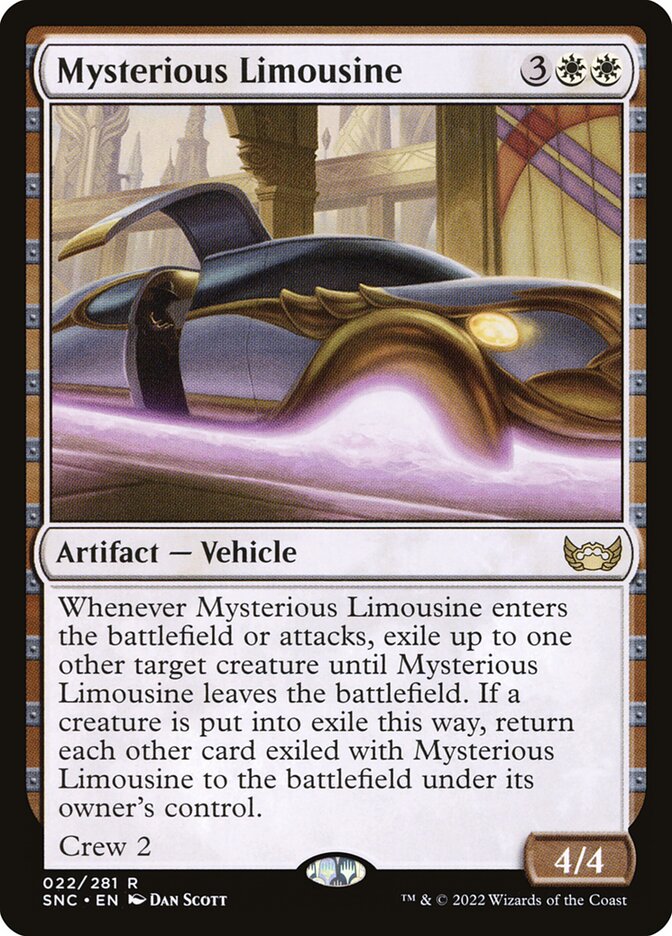 Mysterious Limousine - Foil