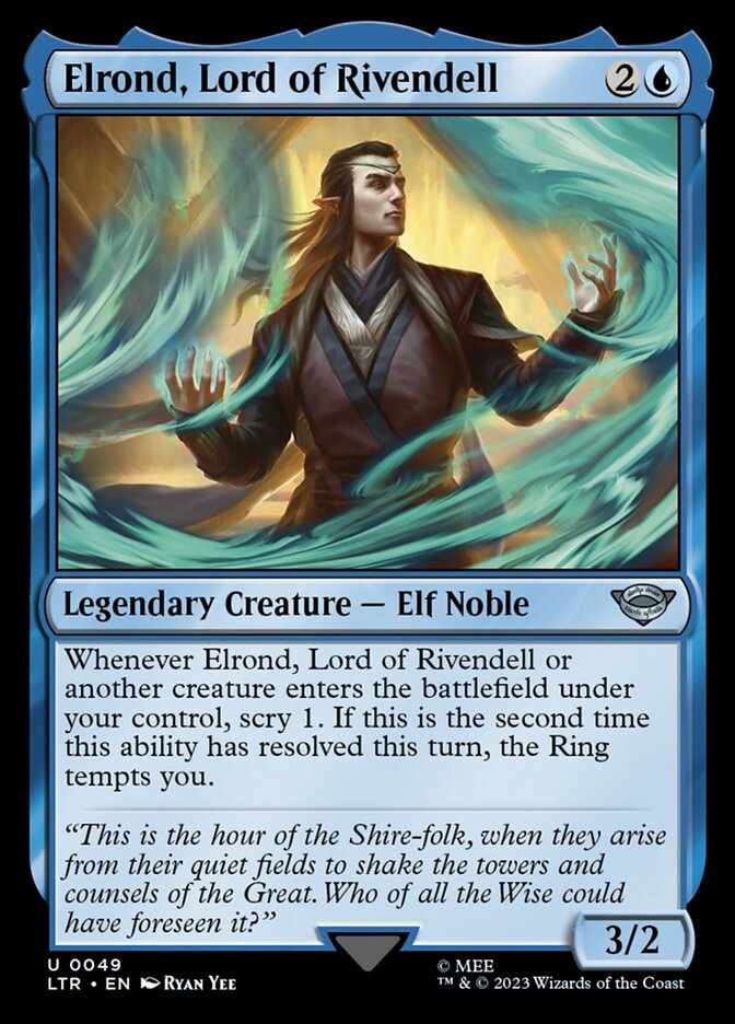 Elrond, Lord of Rivendell - Foil