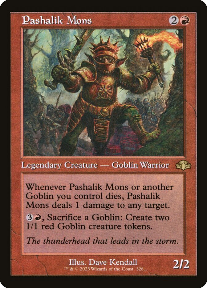 Pashalik Mons - Retro Frame - Foil