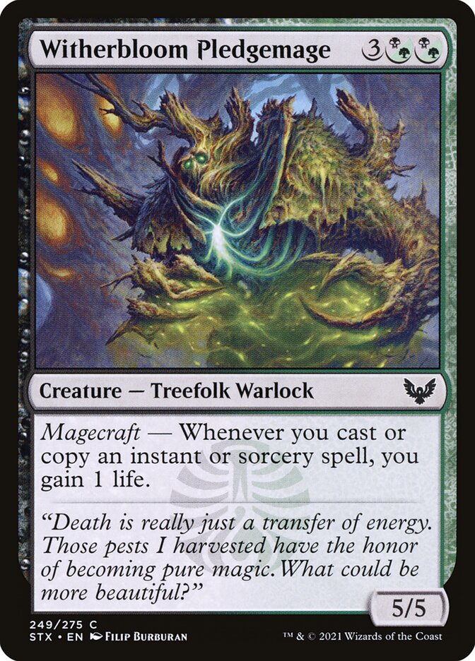 Witherbloom Pledgemage - Foil