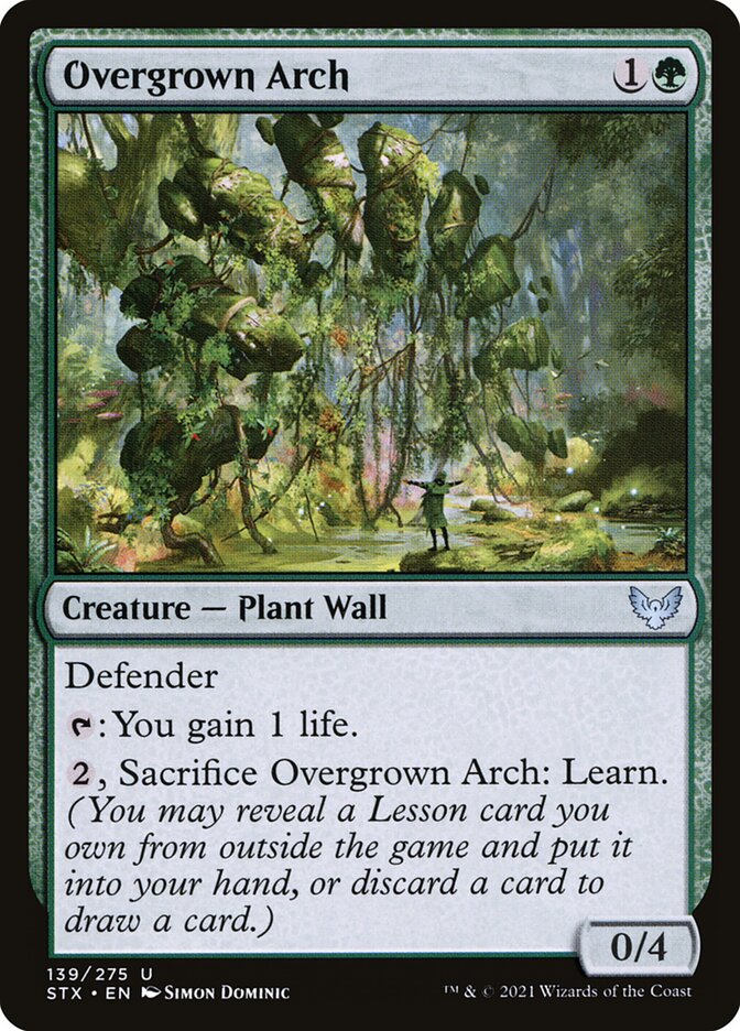 Overgrown Arch - Foil