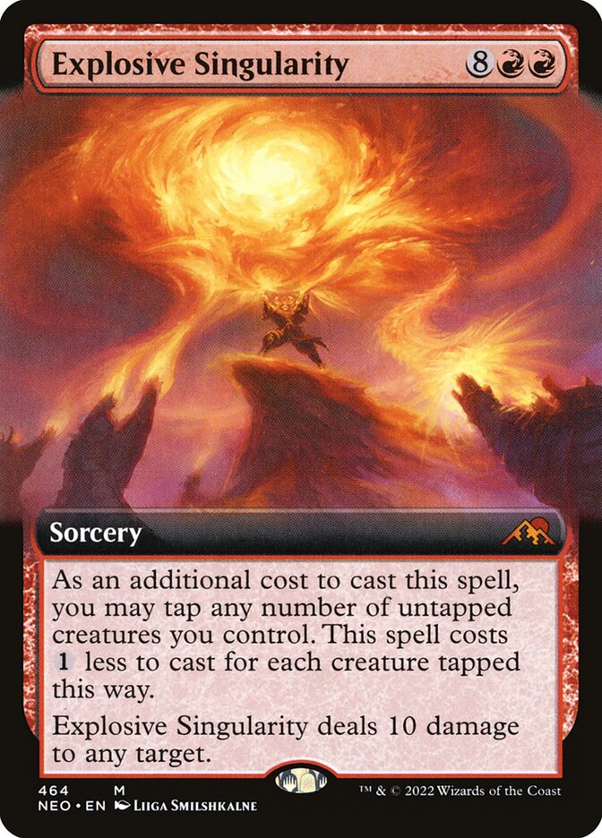 Explosive Singularity - Extended Art - Foil