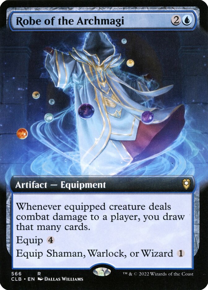 Robe of the Archmagi - Extended Art - Foil