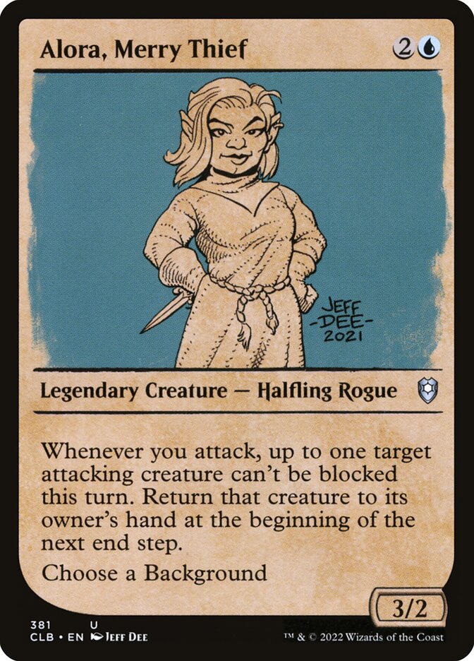 Alora, Merry Thief - Showcase - Foil