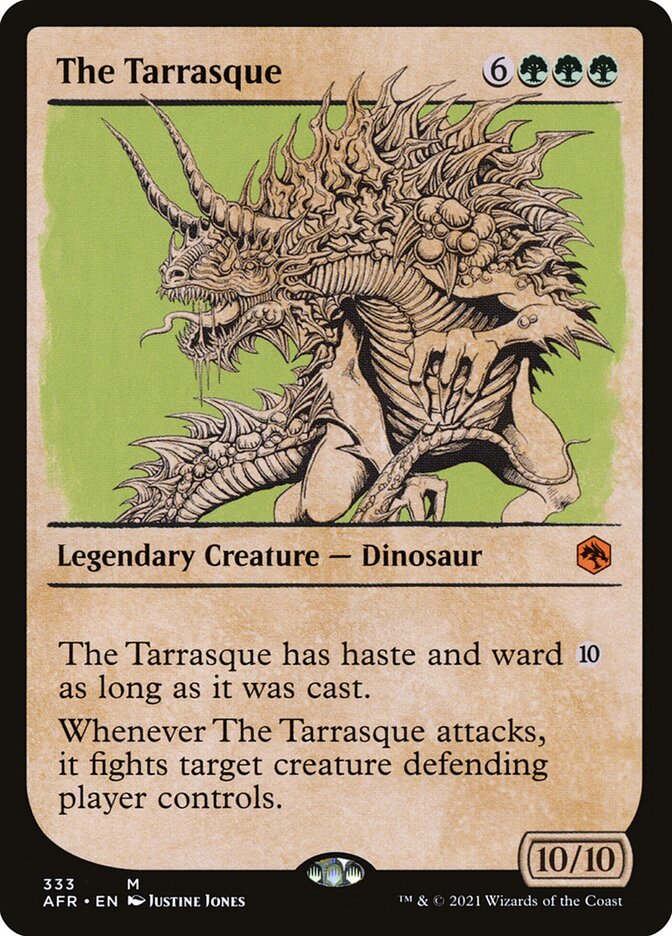 The Tarrasque - Showcase - Foil