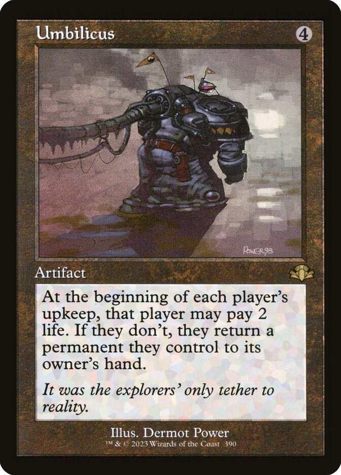 Umbilicus - Retro Frame - Foil