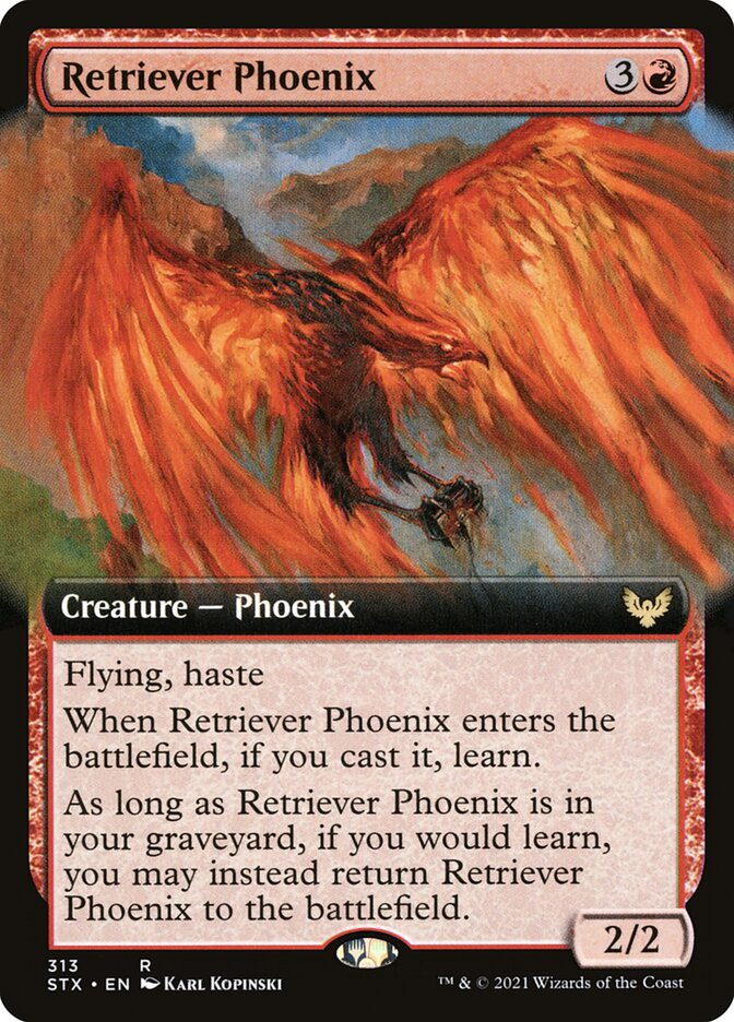 Retriever Phoenix - Extended Art - Foil