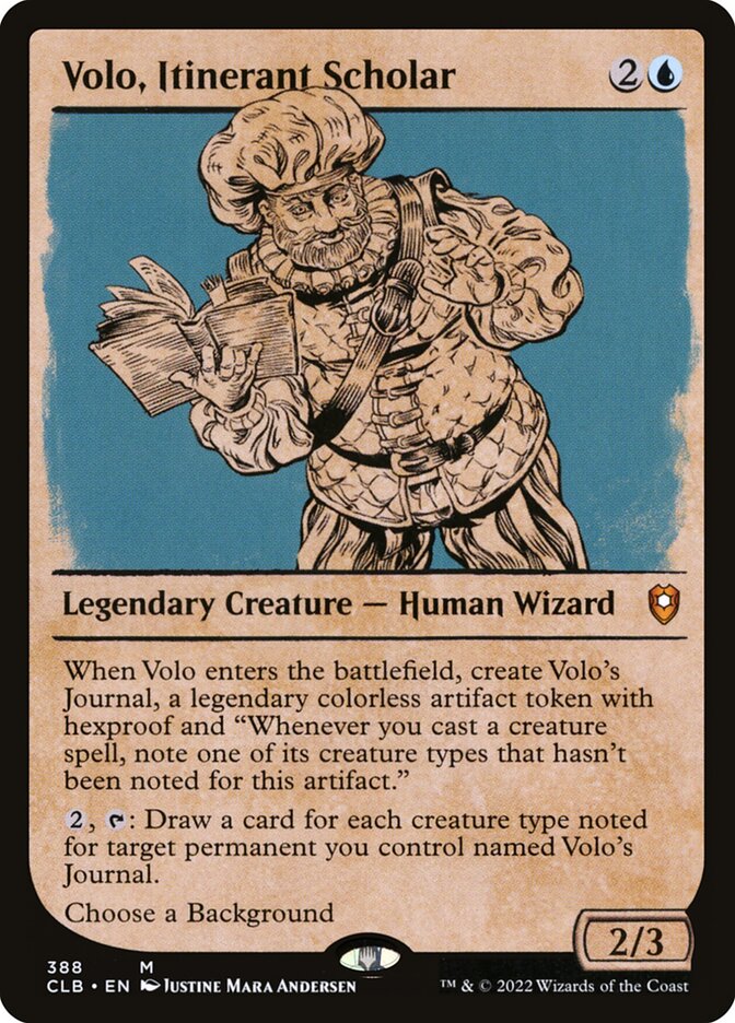 Volo, Itinerant Scholar - Showcase - Foil