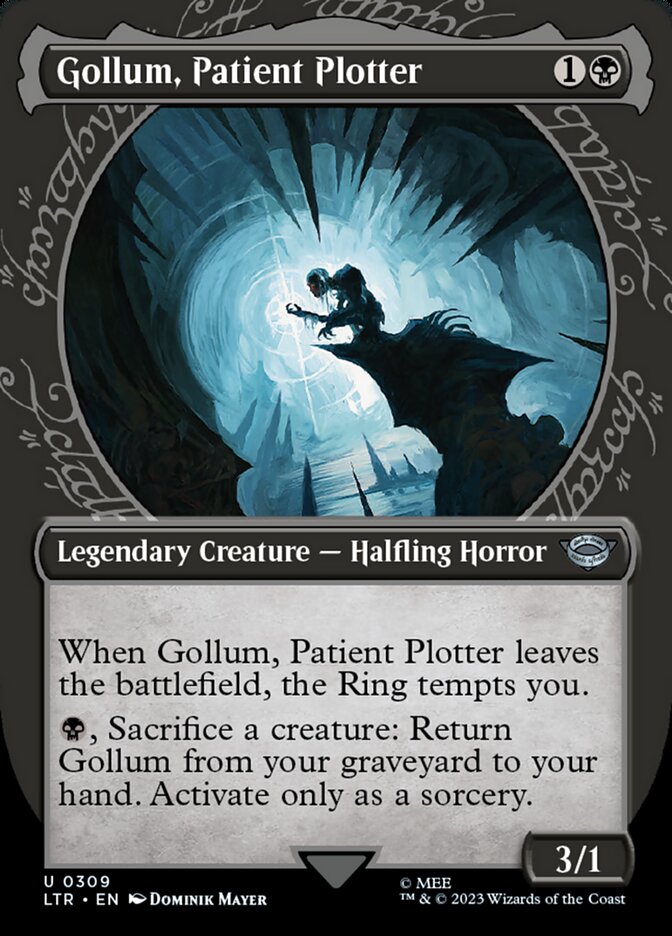 Gollum, Patient Plotter - Showcase - Foil