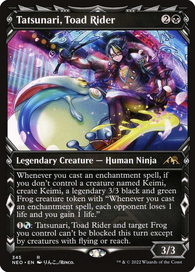 Tatsunari, Toad Rider - Showcase - Foil