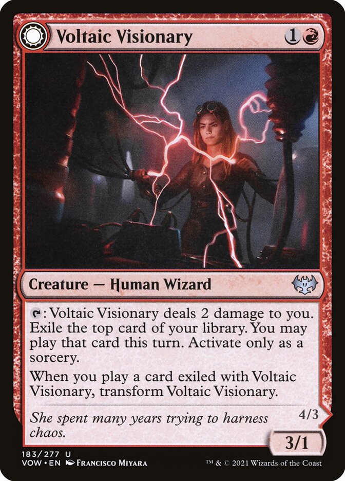 Voltaic Visionary // Volt-Charged Berserker