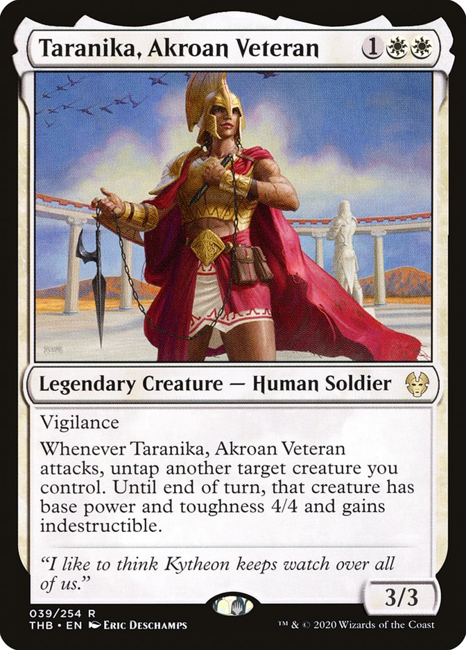 Taranika, Akroan Veteran - Foil