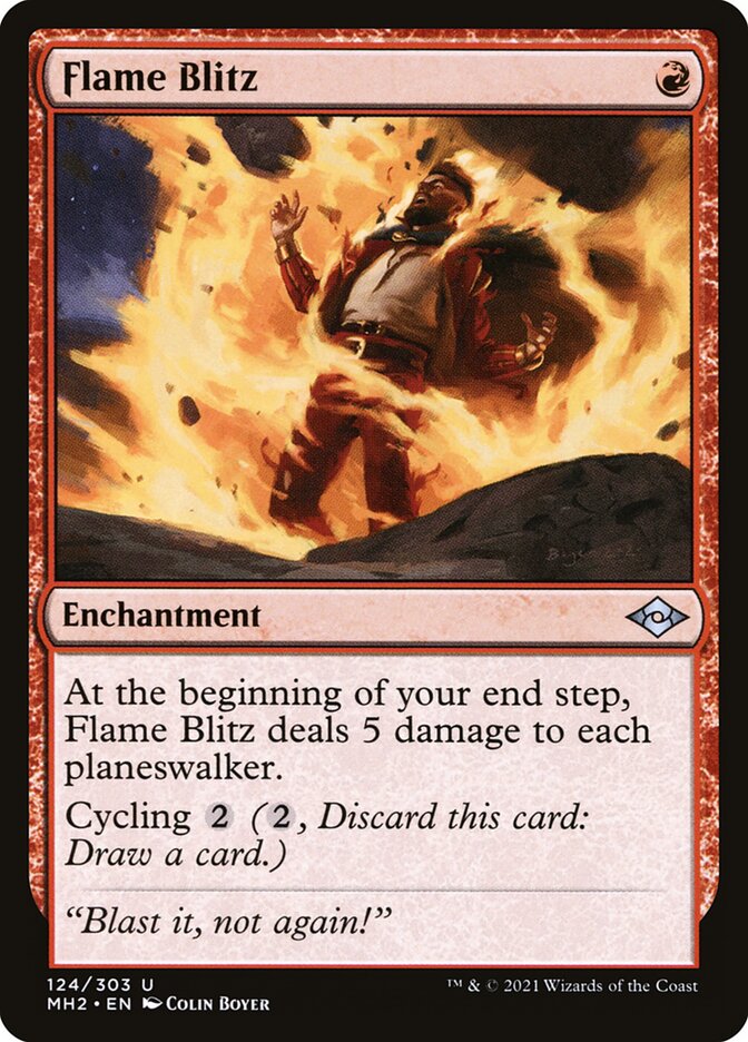 Flame Blitz - Foil