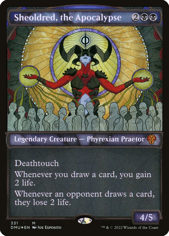Sheoldred, the Apocalypse - Textured - Foil