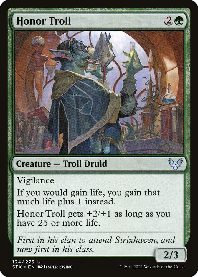 Honor Troll - Foil