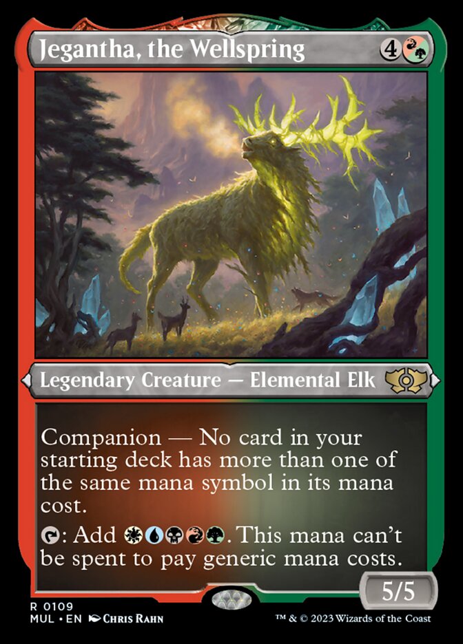 Jegantha, the Wellspring - Etched - Foil