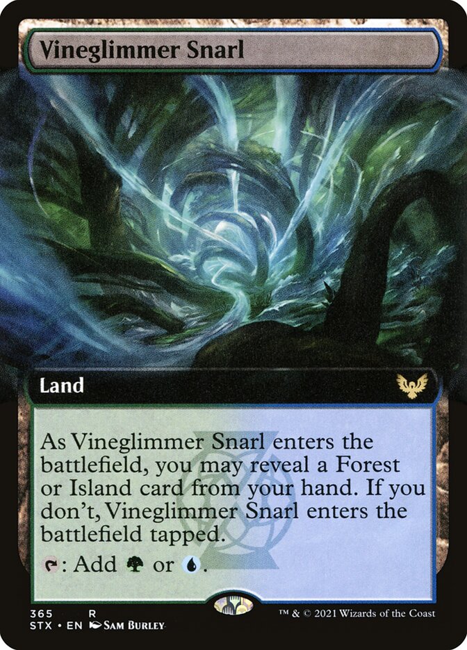 Vineglimmer Snarl - Extended Art - Foil
