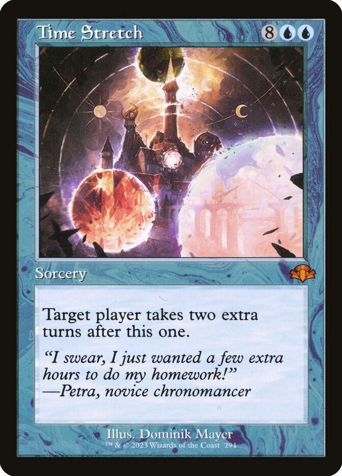 Time Stretch - Retro Frame - Foil