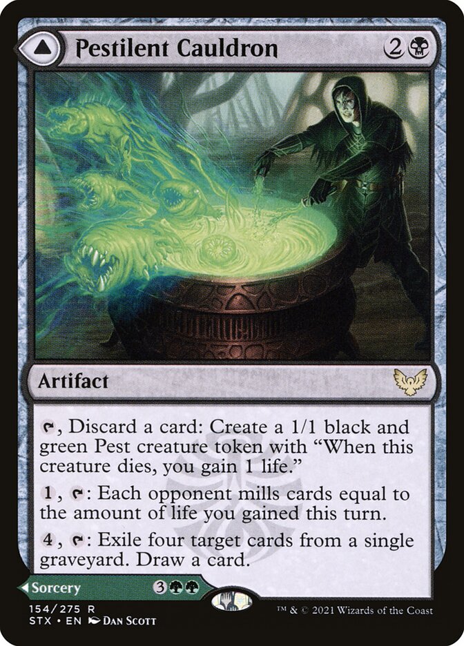 Pestilent Cauldron // Restorative Burst - Foil