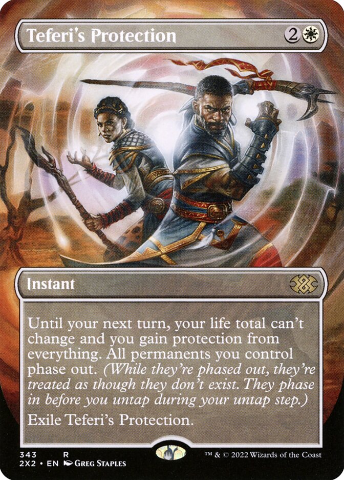 Teferi's Protection - Borderless - Foil