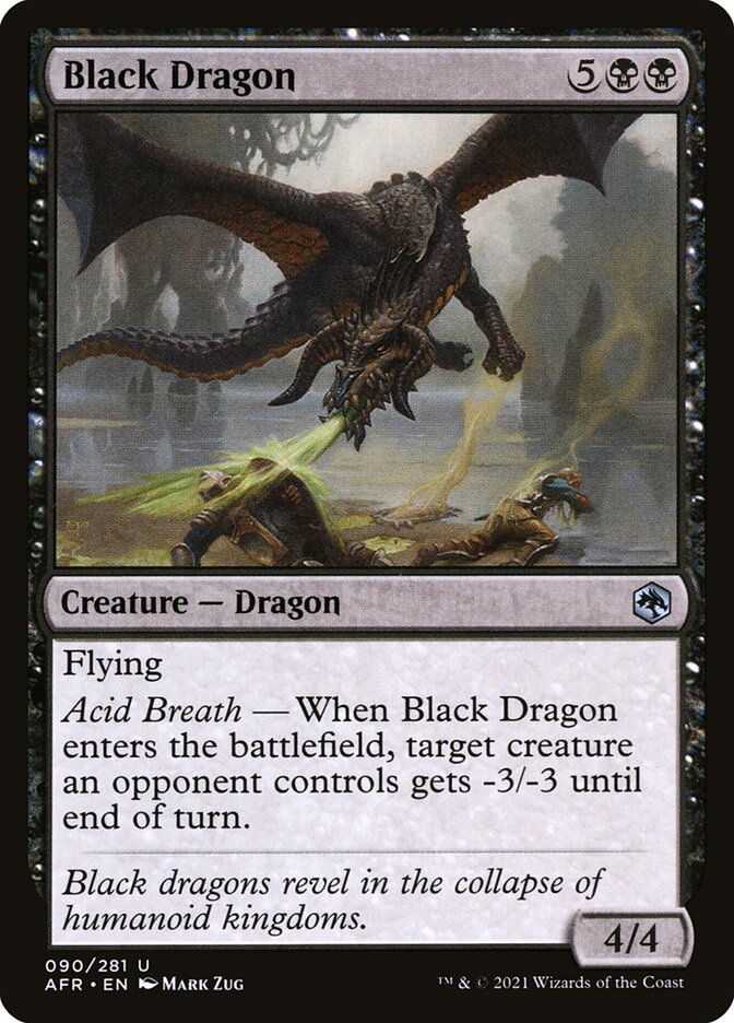 Black Dragon - Foil
