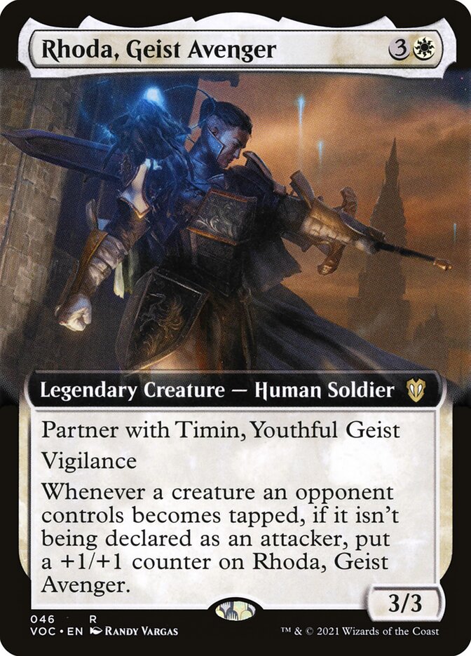 Rhoda, Geist Avenger - Extended Art
