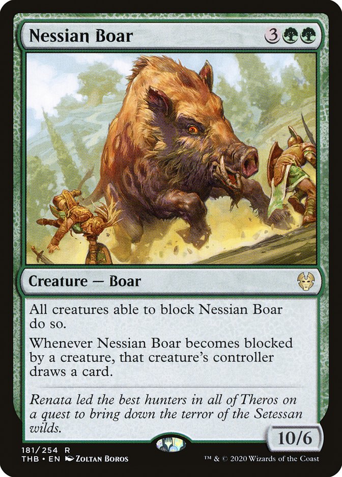 Nessian Boar - Foil