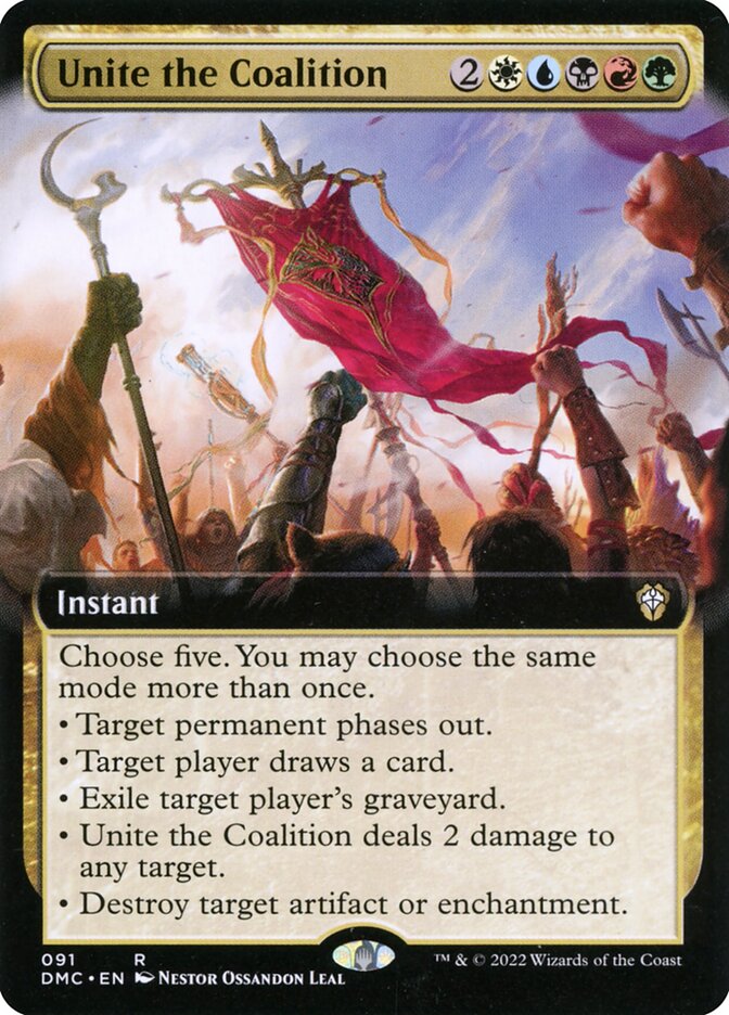 Unite the Coalition - Extended Art