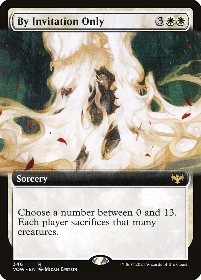 By Invitation Only - Extended Art - Foil