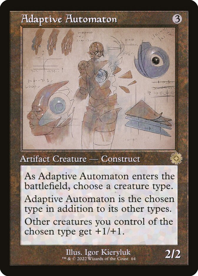 Adaptive Automaton - Schematic - Foil
