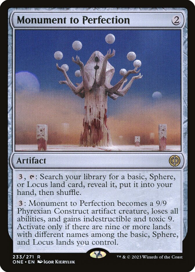 Monument to Perfection - Foil