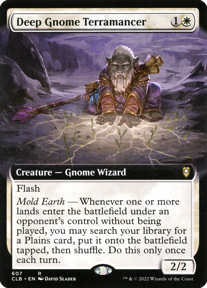 Deep Gnome Terramancer - Extended Art