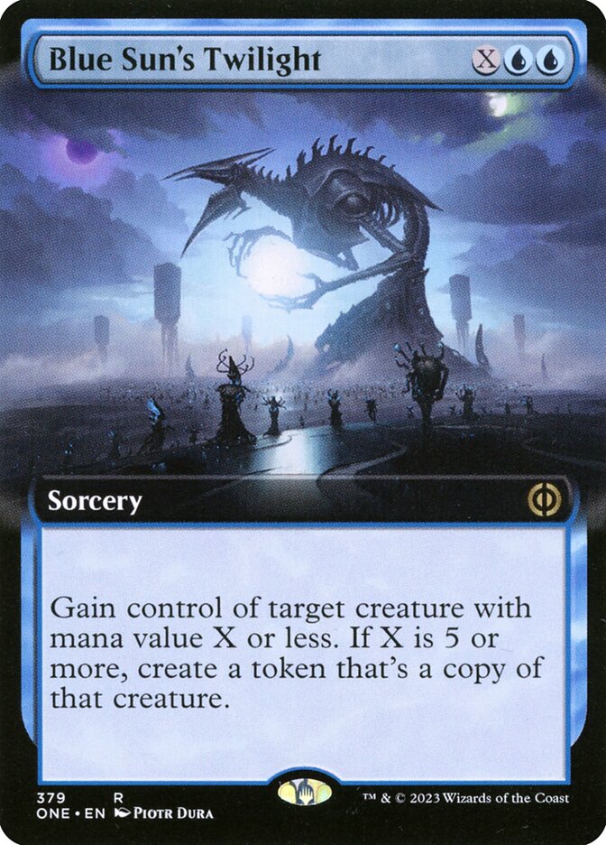 Blue Sun's Twilight - Extended Art - Foil