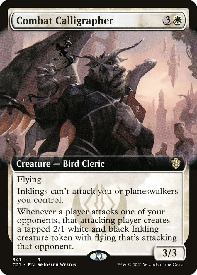 Combat Calligrapher - Extended Art