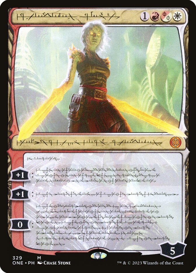 Nahiri, the Unforgiving - Showcase - Phyrexian - Foil