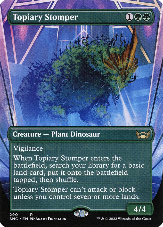 Topiary Stomper - Borderless - Foil