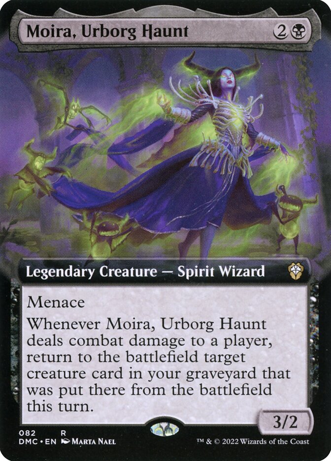 Moira, Urborg Haunt - Extended Art - Foil
