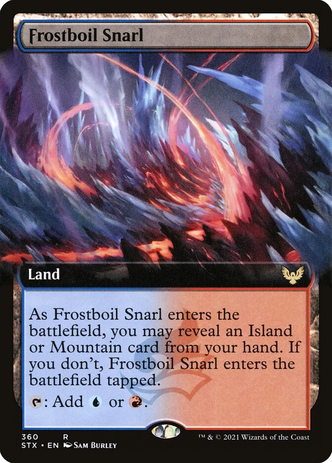 Frostboil Snarl - Extended Art - Foil