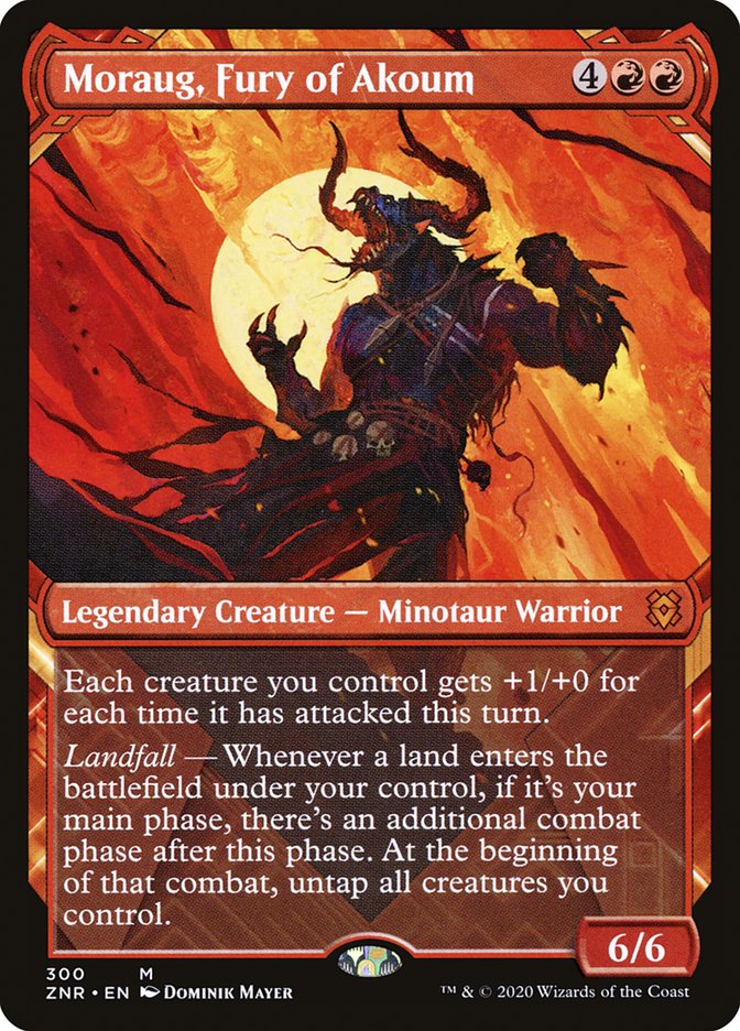 Moraug, Fury of Akoum - Showcase - Foil