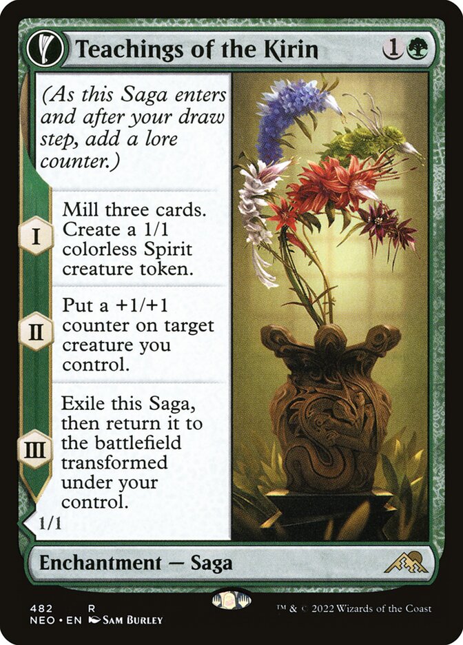 Teachings of the Kirin // Kirin-Touched Orochi - Extended Art - Foil