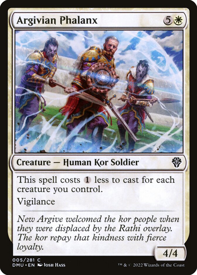 Argivian Phalanx - Foil