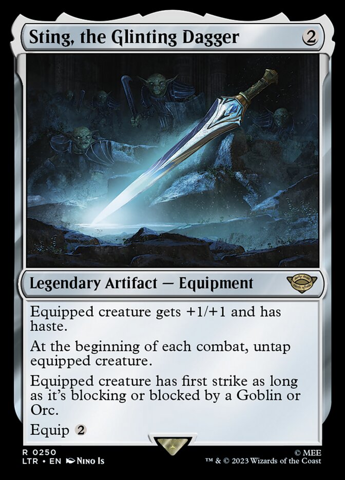 Sting, the Glinting Dagger - Foil