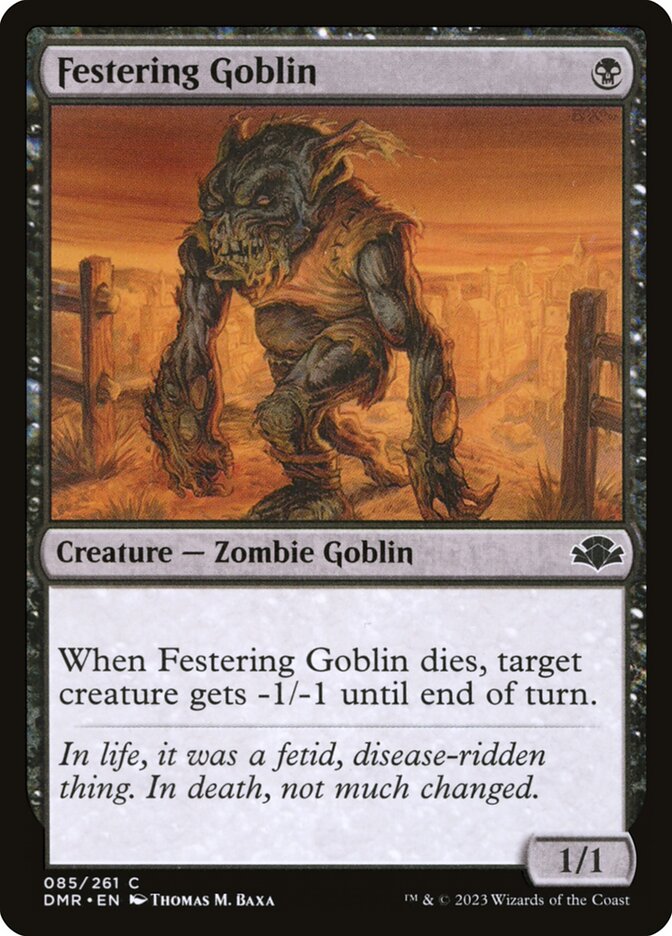 Festering Goblin - Foil