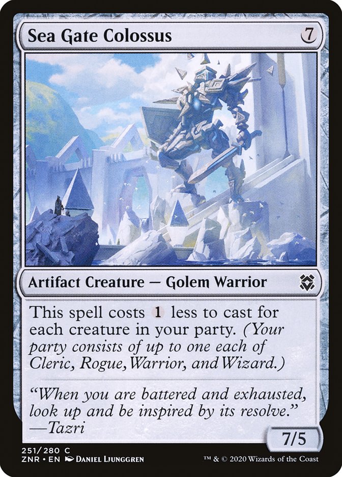 Sea Gate Colossus - Foil